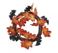 Corona de Hojas Otoño y Murciélagos de 30 cm