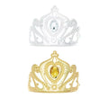 Corona de Reina dorada elástica colores surtidos