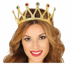 Queen's Crown Gold and Stones