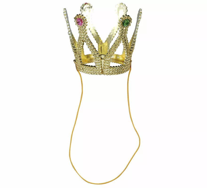 Translation missing: en.Corona de Reina Oro y Piedras