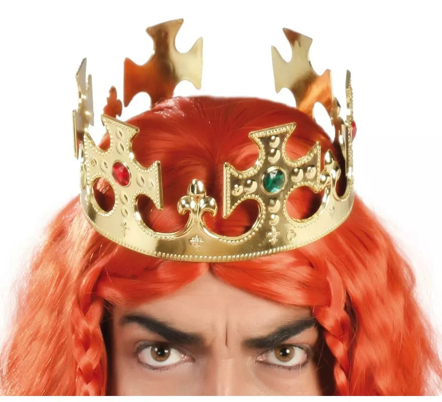 Corona de Rey dorada