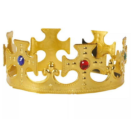 Corona de Rey dorada