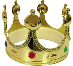 55 cm Golden King Crown