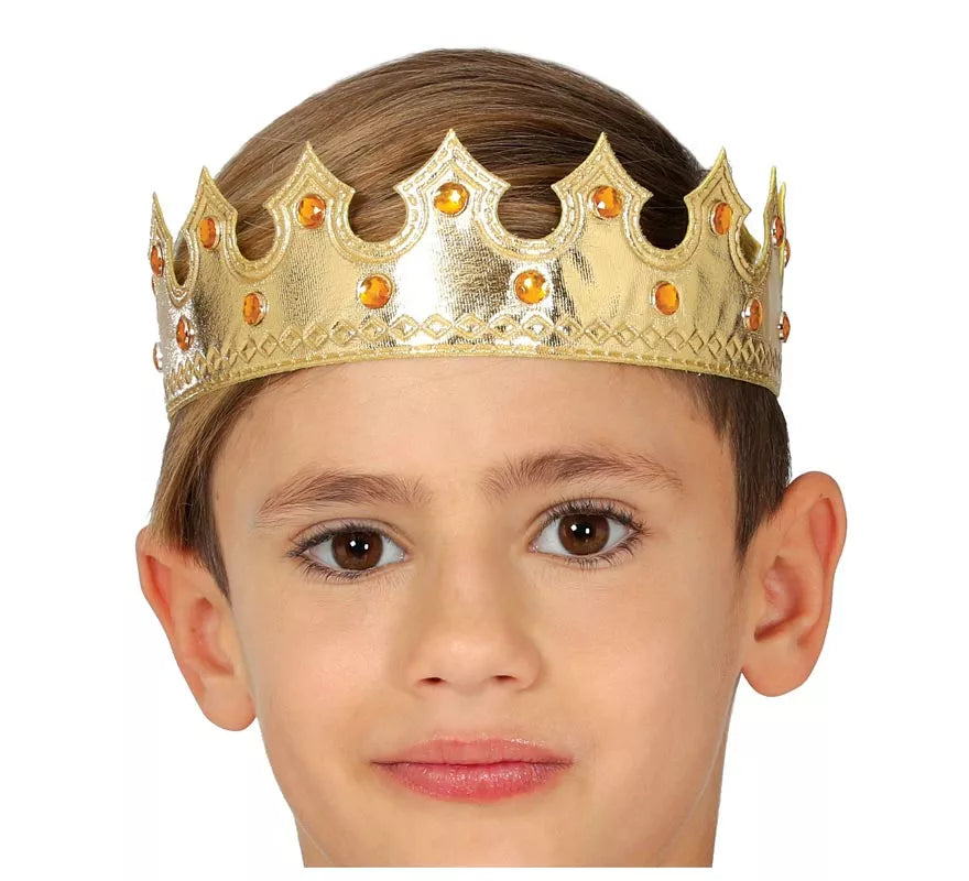 Translation missing: en.Corona de Rey Dorada Infantil