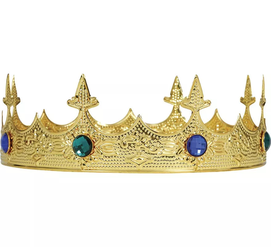 Corona Medieval Metálica adultos