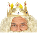Corona para Rey de tela Dorada
