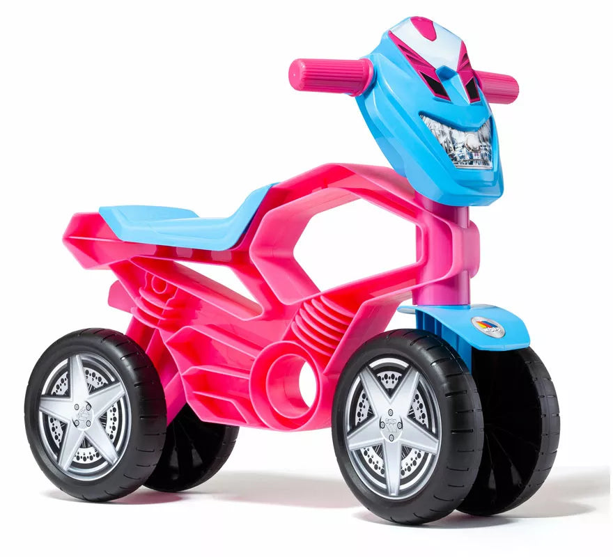 Correpasillos Mi Primera Moto Moltó Cross rosa
