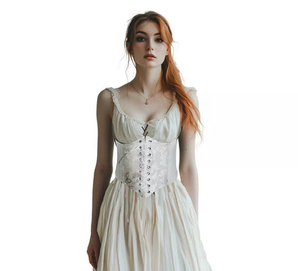 Corset blanco para mujer