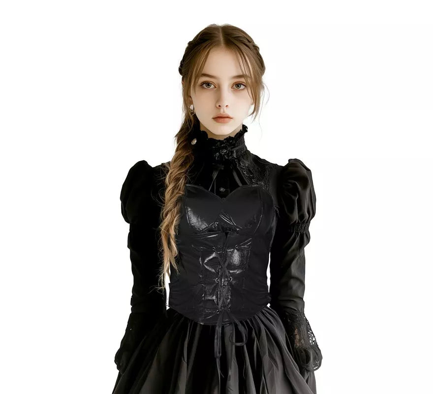Translation missing: en.Corset negro para mujer