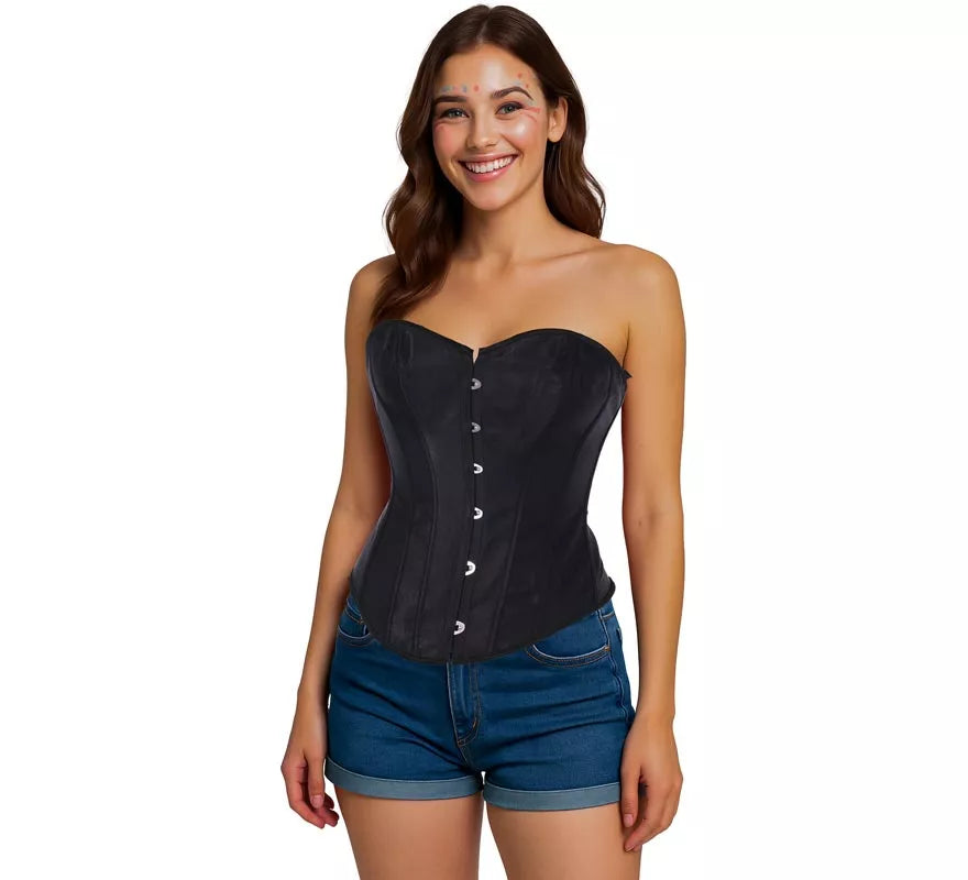 Corset negro para mujer