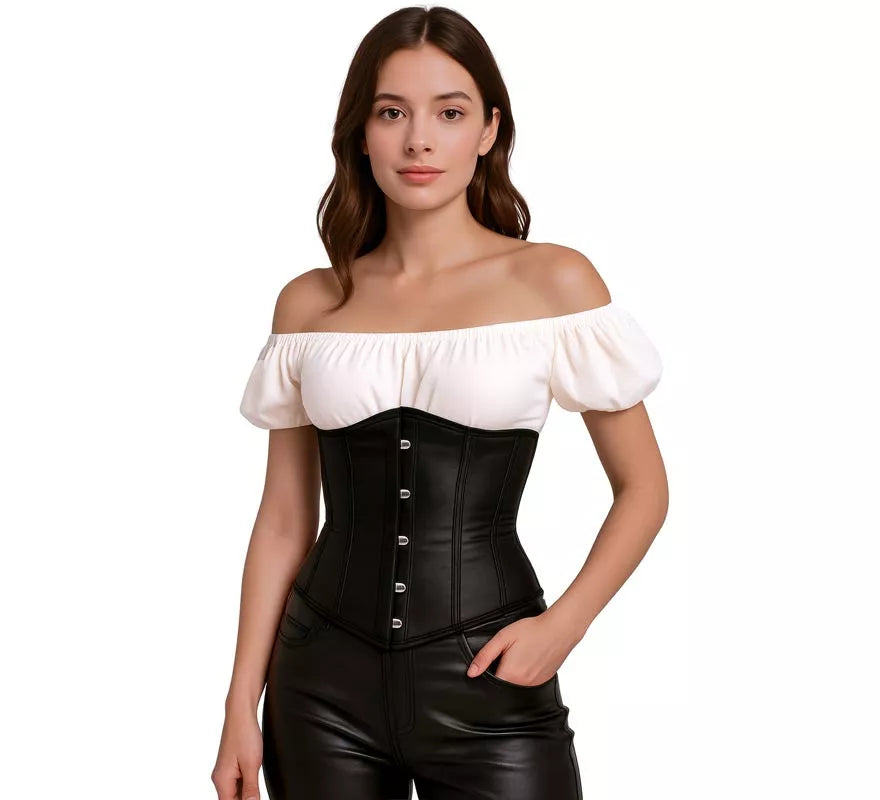 Corset Pirata negro para mujer