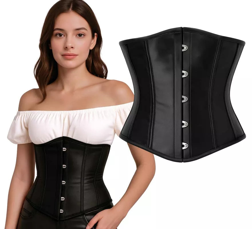 Corset Pirata negro para mujer
