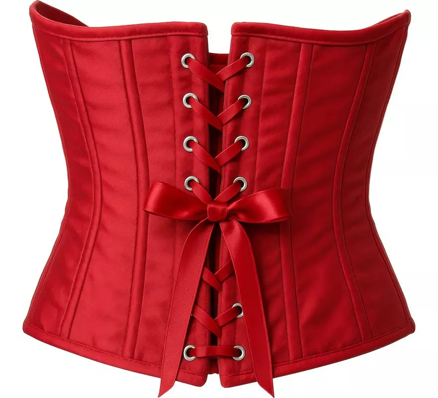 Translation missing: en.Corset Pirata rojo para mujer