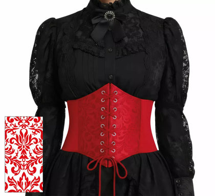 Corset rojo Brillante para mujer