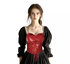 Red corset for women