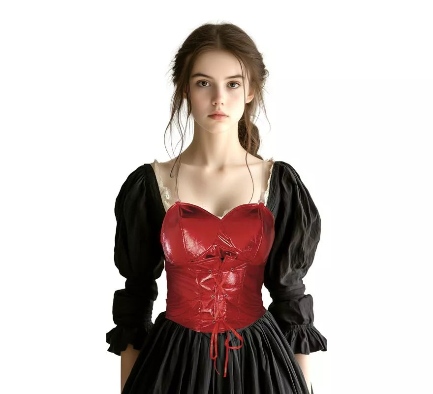 Translation missing: en.Corset rojo para mujer