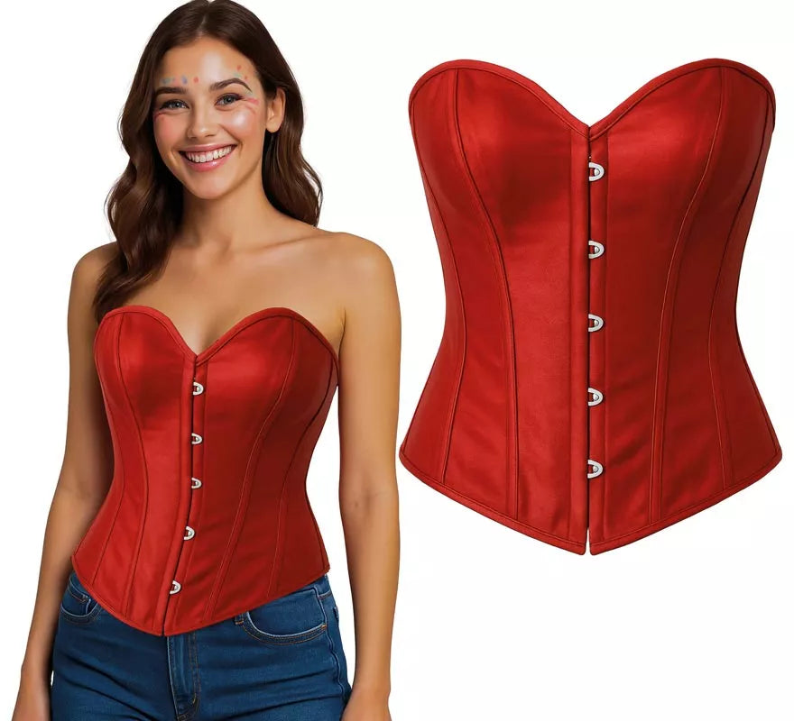Corset rojo para mujer