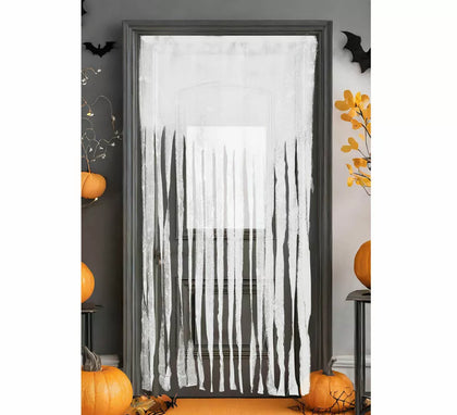 Cortina Blanca Decorativa de 100X200 cm