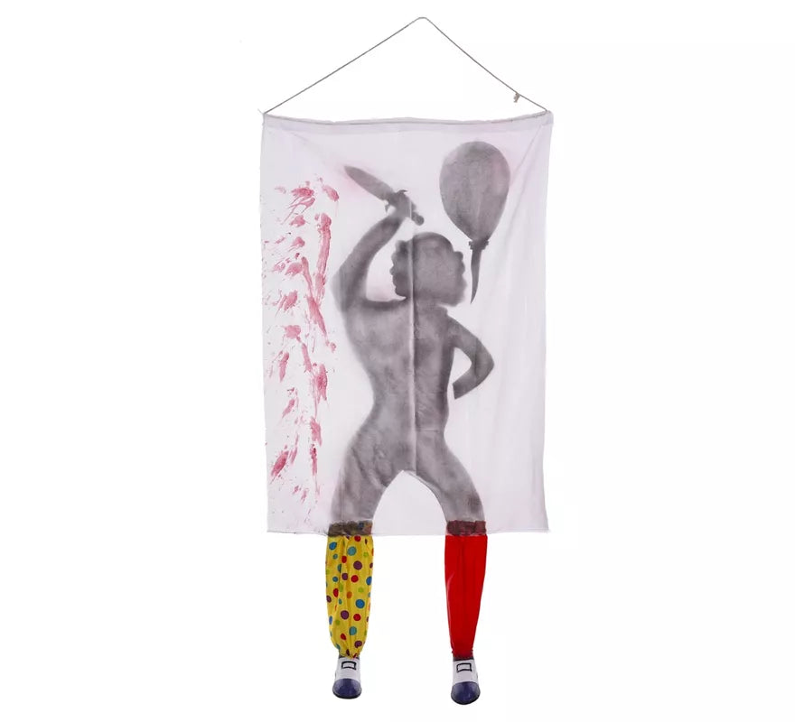 Translation missing: en.Cortina de Payaso Terrorífico de 100x28x185 cm