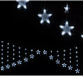Cortina Estrellas 136 Led Blanco 150 x