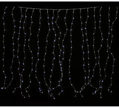 Curtain String of 300 white LEDs