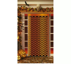 Pumpkin Metallic Curtain 100x200 cm