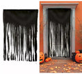 Cortina Negra Decorativa de 100X200 cm