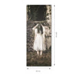 Cortina Novia Fantasma de 80x200 cm