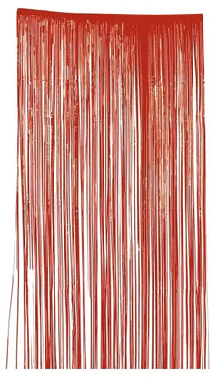 Red curtain 100x200 cm