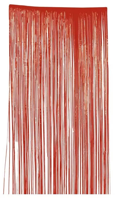 Cortina roja 100x200 cm