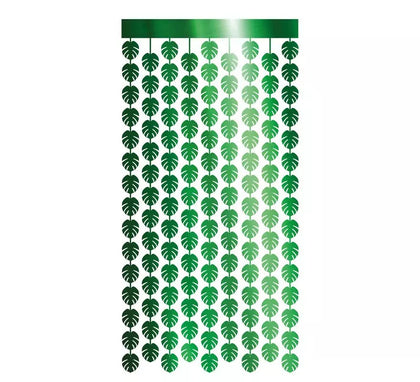 Cortina Tinsel Hoja de 100x200 cm