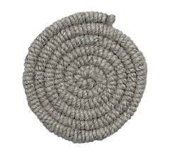 LIGHT GRAY wool crepe for beards and hairpieces