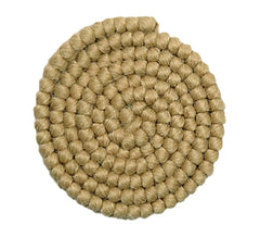 BLONDE wool crepe for beards and hairpieces