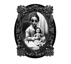 Adhesive Picture of a Girl 30x23 cm