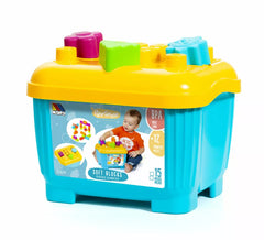 Cube of Blocks and Soft Puzzles with 15 Pieces