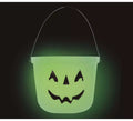 Cubo Calabaza Brilla en la Oscuridad 15X19 cms