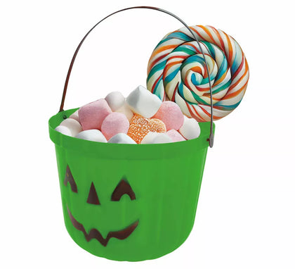 Cubo Calabaza de 20 cm en 3 colores
