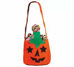 25 cm Felt Happy Pumpkin Bucket