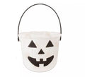 Cubo Calabaza Halloween de 20 cm en varios colores
