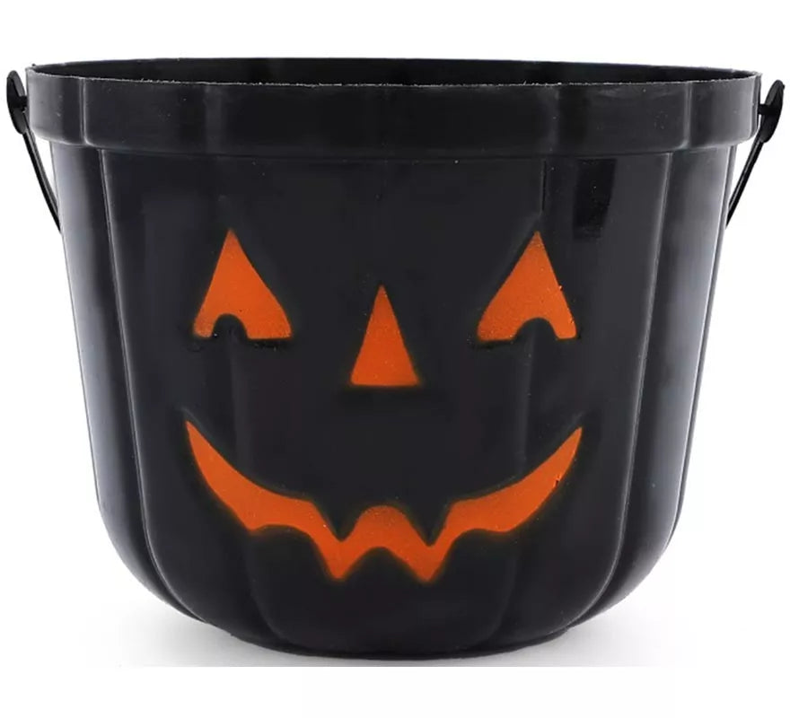 Translation missing: en.Cubo Calabaza negra de 19x15 cm