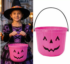 20 cm Pink Pumpkin Bucket