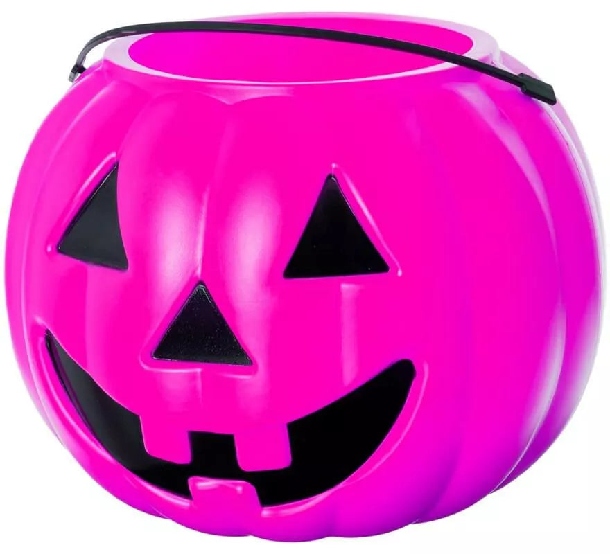 Translation missing: en.Cubo de Calabaza para caramelos Rosa 19x23x23 cm