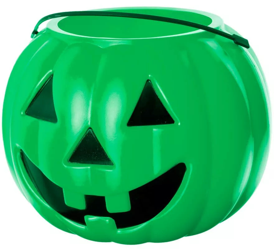 Translation missing: en.Cubo de Calabaza para caramelos verde 19x23x23 cm