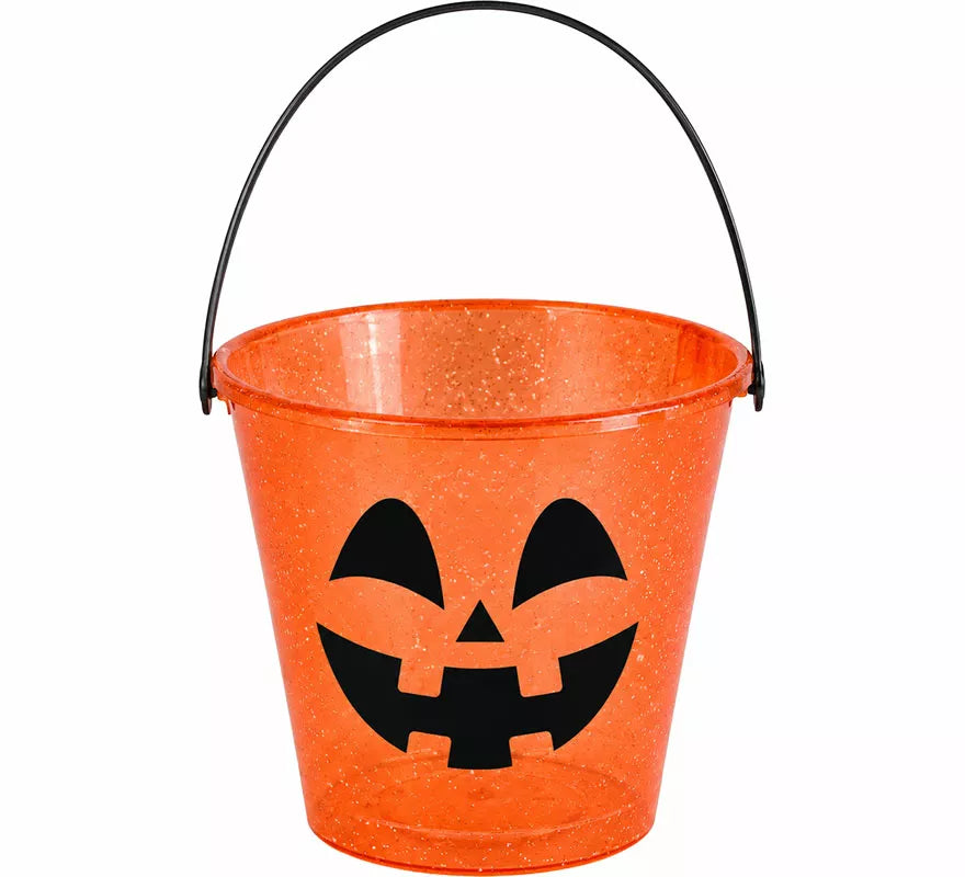 Translation missing: en.Cubo Glitter Calabaza de 16x17,5 cm