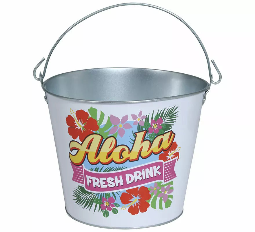 Translation missing: en.Cubo Metal Aloha de 19x23 cm