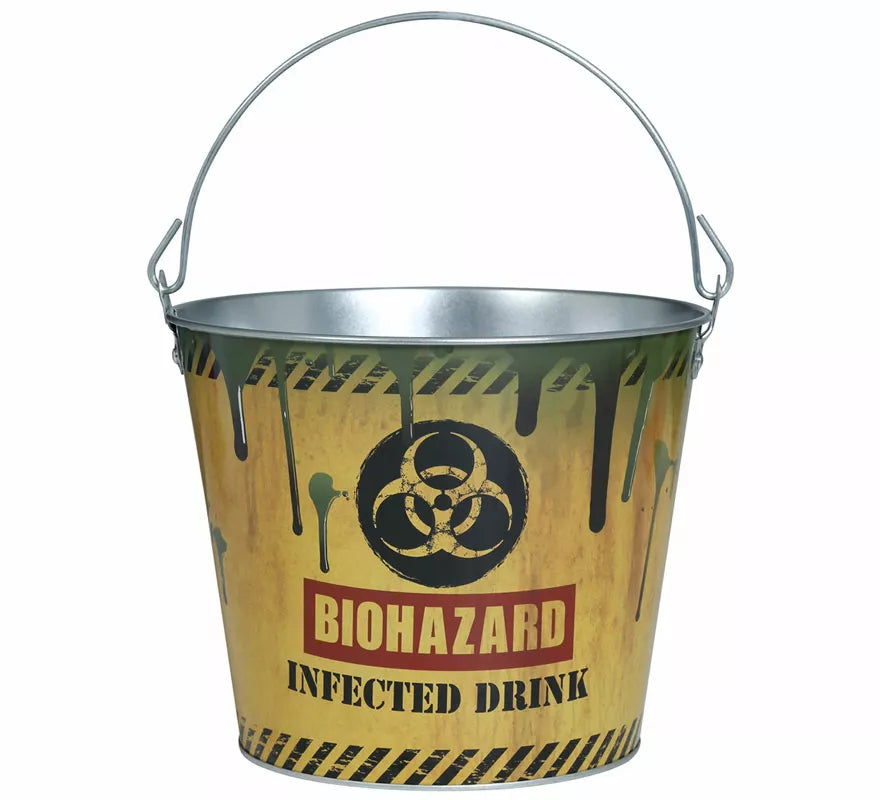 Translation missing: en.Cubo Metal Biozard amarillo de 19X23 cm