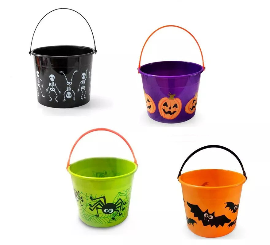 Cubo Print Halloween con Calabazas en varios colores