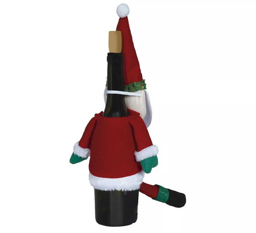 Translation missing: en.Cubre Botellas de Papá Noel sentado de 45 cm