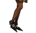 Cubre Zapatos de Bruja Puntiagudos negros