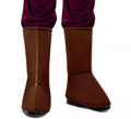 Cubrebotas Medievales marrón infantil